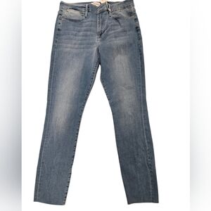 NWT Frame Le High Skinny Raw Hem After‎ Jeans NWT Size 32/ 12
